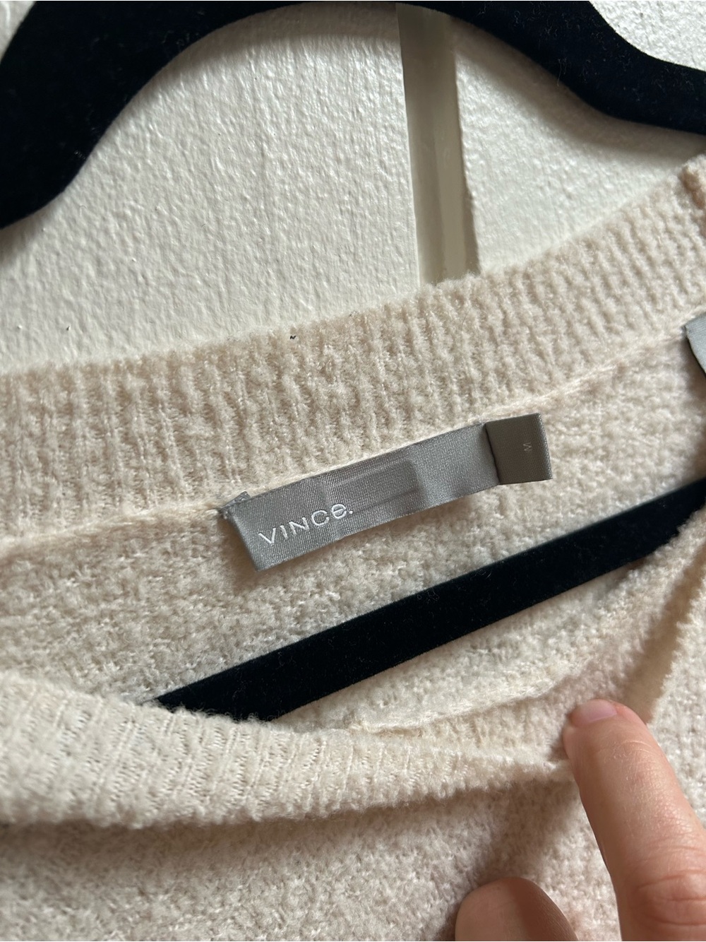 Vince - Bouclé Knit Crewneck Sweater